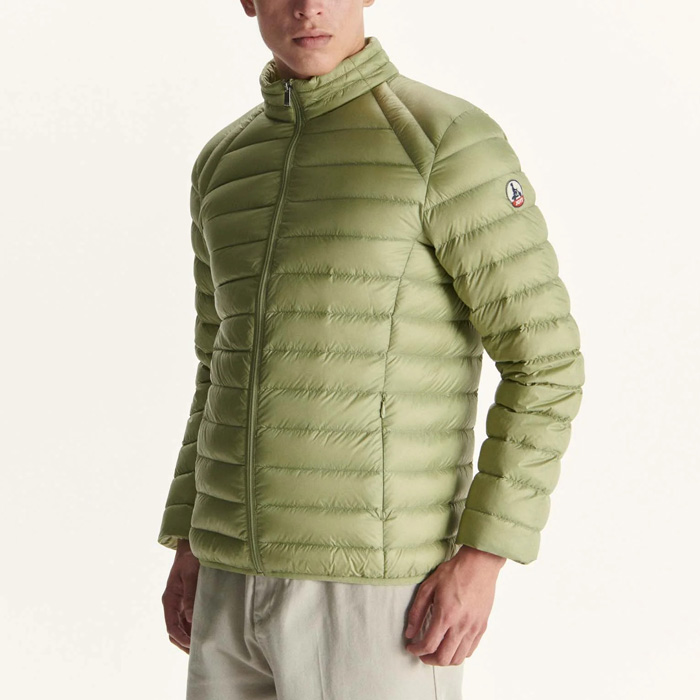 ジョット  PF23MDOW02 MENS JACKET MAT LICHEN GREEN パファージャケット ダウンジャケット グリーン メンズ