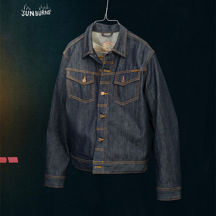 Nudie Jeans(ヌーディージーンズ) Conny Denim Jacket Sunburns 62161-5012 デニムジャケット