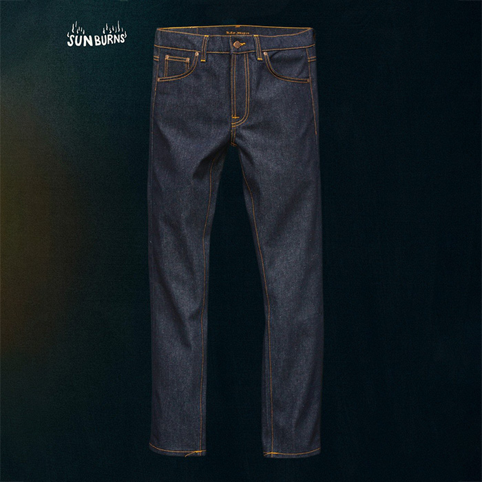Nudie Jeans(ヌーディージーンズ) Lean Dean Dry Sunburns 62161-1104 リーンディーン ジーンズ