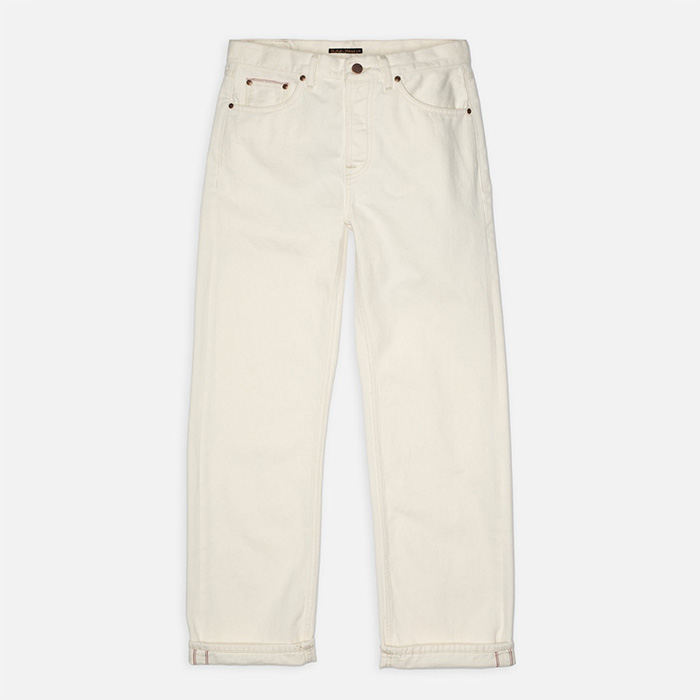 Nudie Jeans(ヌーディージーンズ) Tuff Tony Ivory Selvage 61161-1057 タフトニー ホワイトジーンズ