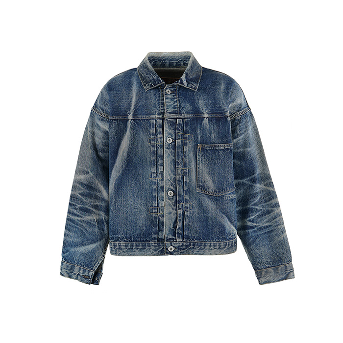 SAINT Mxxxxxx × BerBerJin DENIM JACKET DAMAGE SM-HR8-0000-C39
