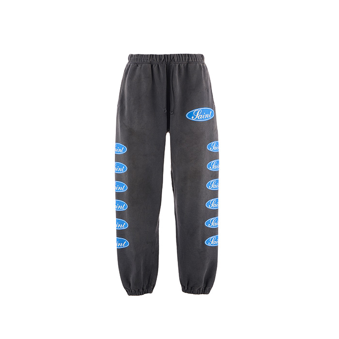 SAINT Mxxxxxx(セントマイケル) SWEAT PANTS/LOVE AMONG/BLACK/SM-HR1-0000-061 スウェットパンツ セットアップ