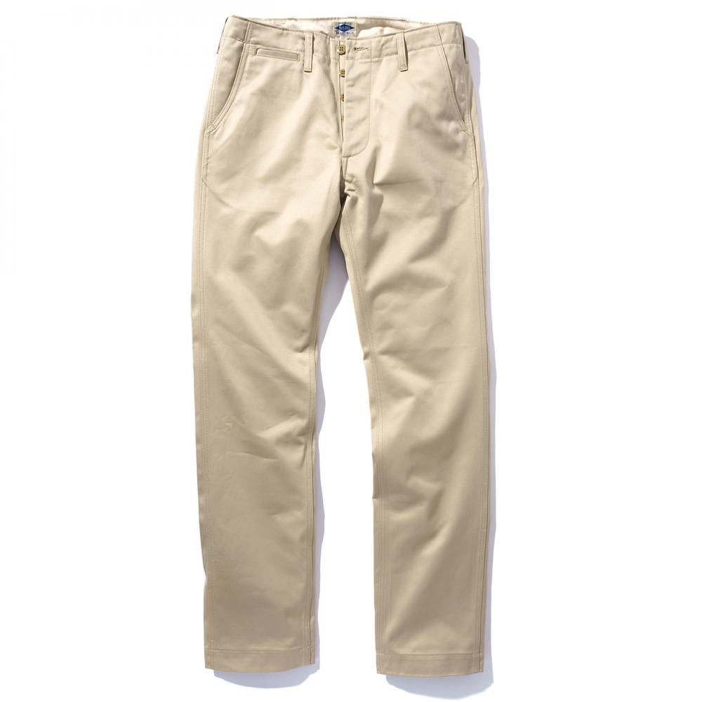 JOE McCOY CHINO TROUSERS:BEIGE