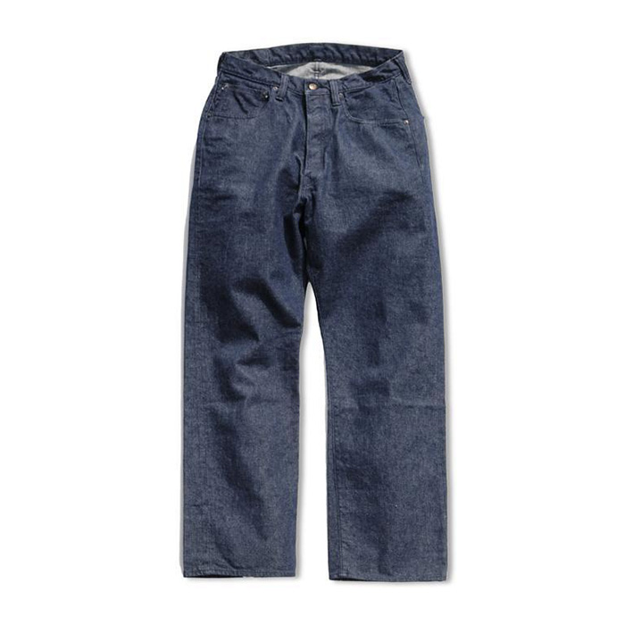 フルカウント 1121-2 Duke Denim 2 スーパーワイドシルエット デニム ジーンズ ワンウォッシュ インディゴブルー メンズ