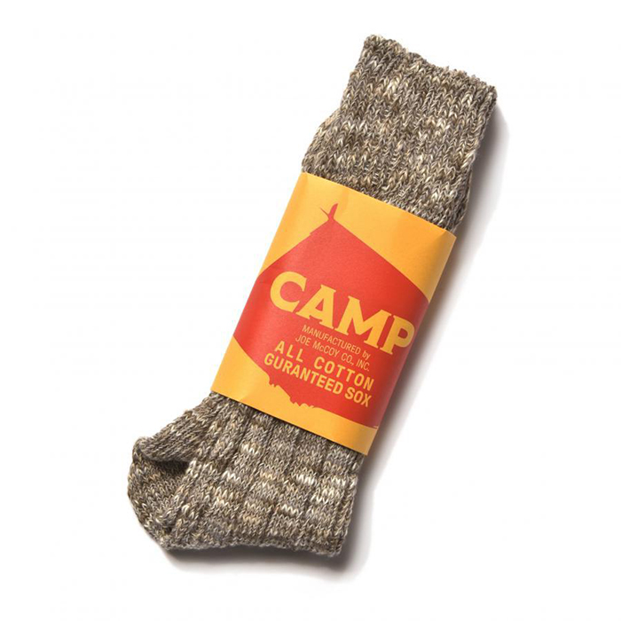 OUTDOOR SOCKS 'CAMP':O.KHKAI