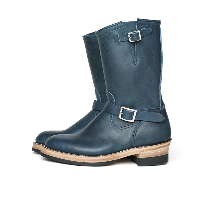 Lot.444SP Indigo Horsebutt Engineer Boots