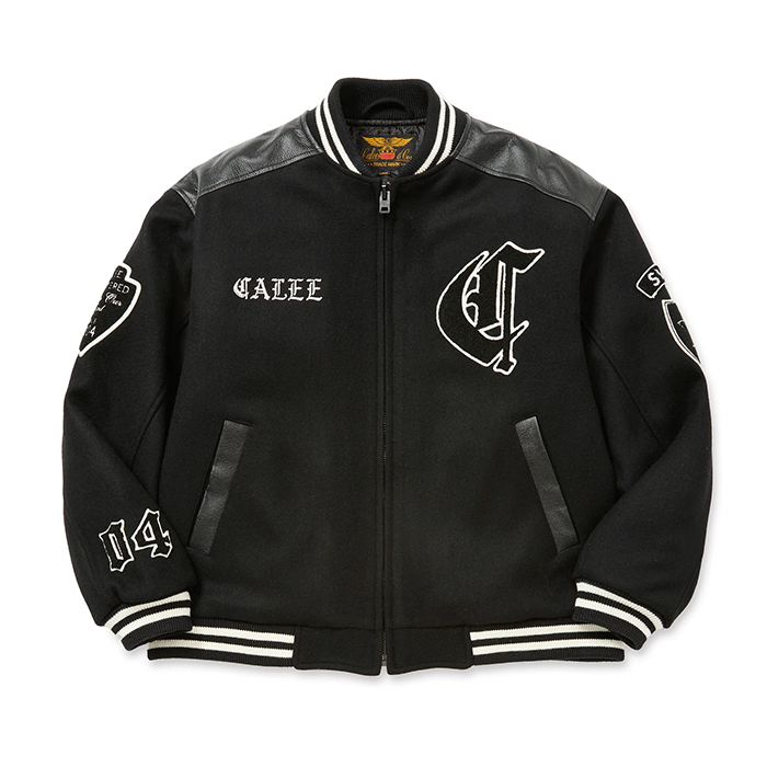 WOOL MELTON STADIUM JUMPER ＜S.V.D.S.H＞