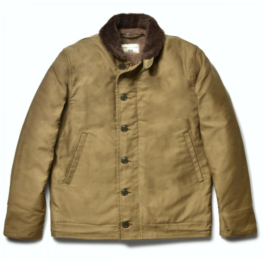 ザ リアルマッコイズ  N-1 DECK JACKET KHAKI デッキジャケット ミリタリージャケット カーキ メンズ