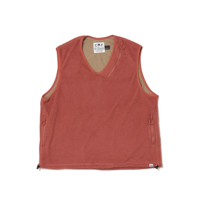 ALPHA DIRECT SIMPLE VEST :SALMON PINK