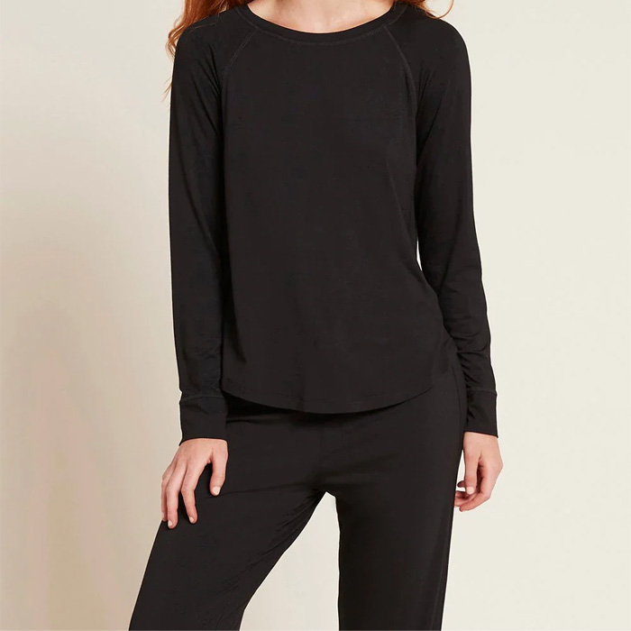 BOODY(ブーディ) グッドナイトラグランスリープトップ Black