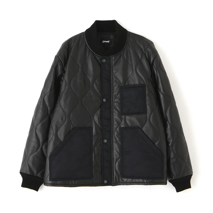 QUILTED LINNER SHORT LEATHER/キルティング ライナー ショートジャケット