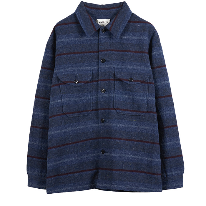 Maison MIHARA YASUHIRO×MASSES WOOL BLANKET SHIRTS MMY