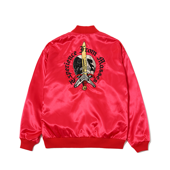 SATIN JKT :RED
