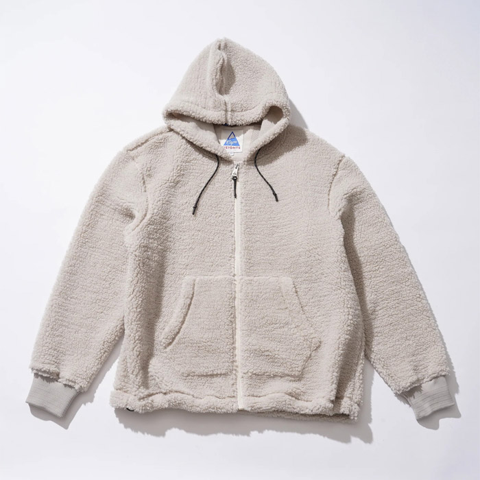 30%OFF ケープハイツ CHM211839221 ユニセックス ASSABET FZ HOODY フリース TAN フリースジャケット