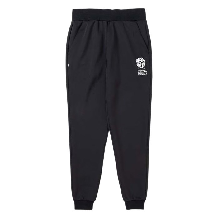SY32 by SWEET YEARS(エスワイサーティトゥ バイ スウィートイヤーズ) DOUBLE KNIT GOTHIC LOGO PANTS 32-26SN1-06