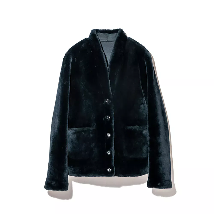 MERINO MOUTON REVERSIBLE JACKET