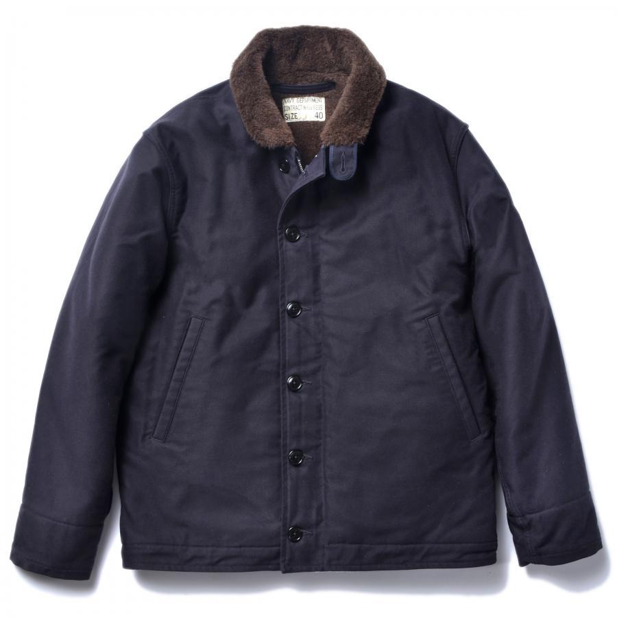 ザ リアルマッコイズ MJ21105  N-1 DECK JACKET NAVY デッキジャケット ミリタリー ネイビー メンズ