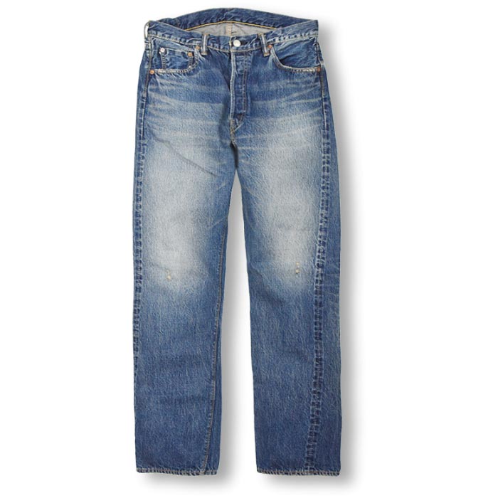 フルカウント 1341-0105 Dartford(Wide Denim) ダートフォード ワイド ジーンズ メンズ 13.7oz ジンバブエコットン USED 加工